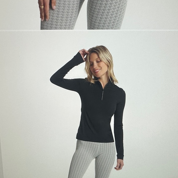 Vuori Halo Essential Half Zip, black, M - Picture 9 of 10